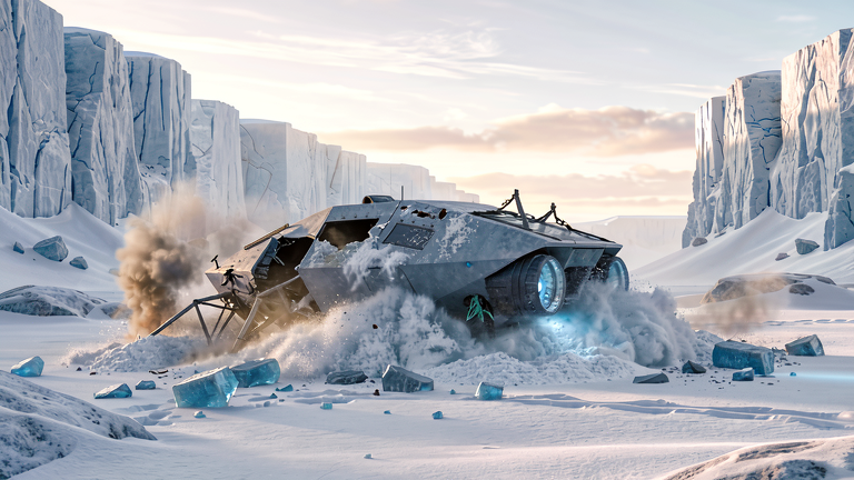 I2I crash in snow