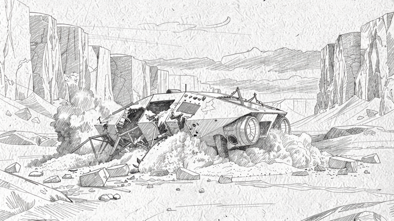 I2I multi-reference sketch crash