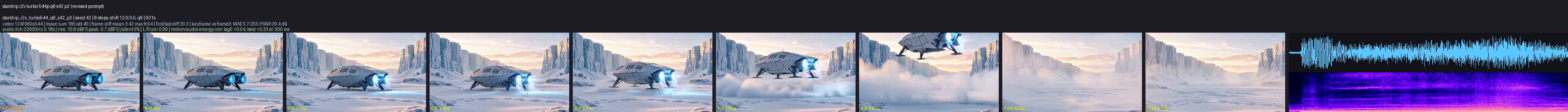 Starship image-to-video